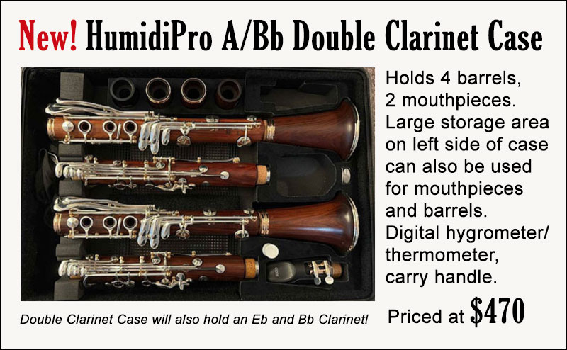 A-Bb Double Clarinet Case