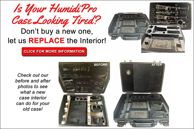 HumidiPro Case Replacement ad, before after photos