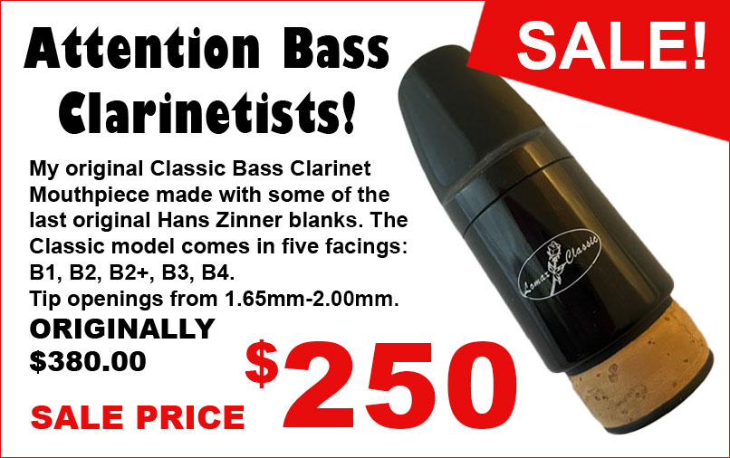 Bass Clarinet Mouthpiece Sale
