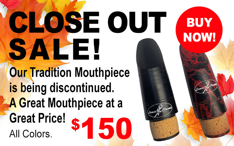 Tradition Mouthpiece Close Out Sale